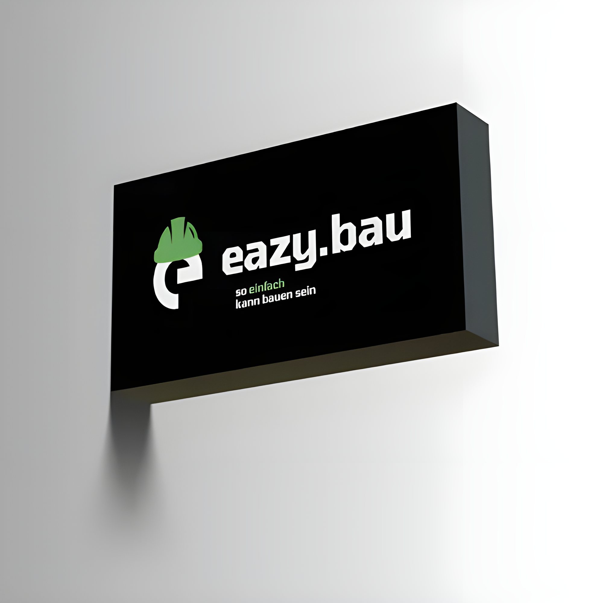 eazy.bau Leuchtschild